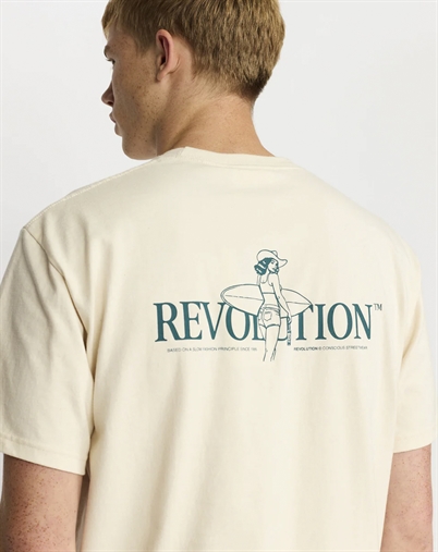 Revolution - Printed T-Shirt - Offwhite